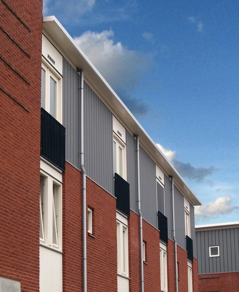 Hausfassade Verkleidung mit Keralit