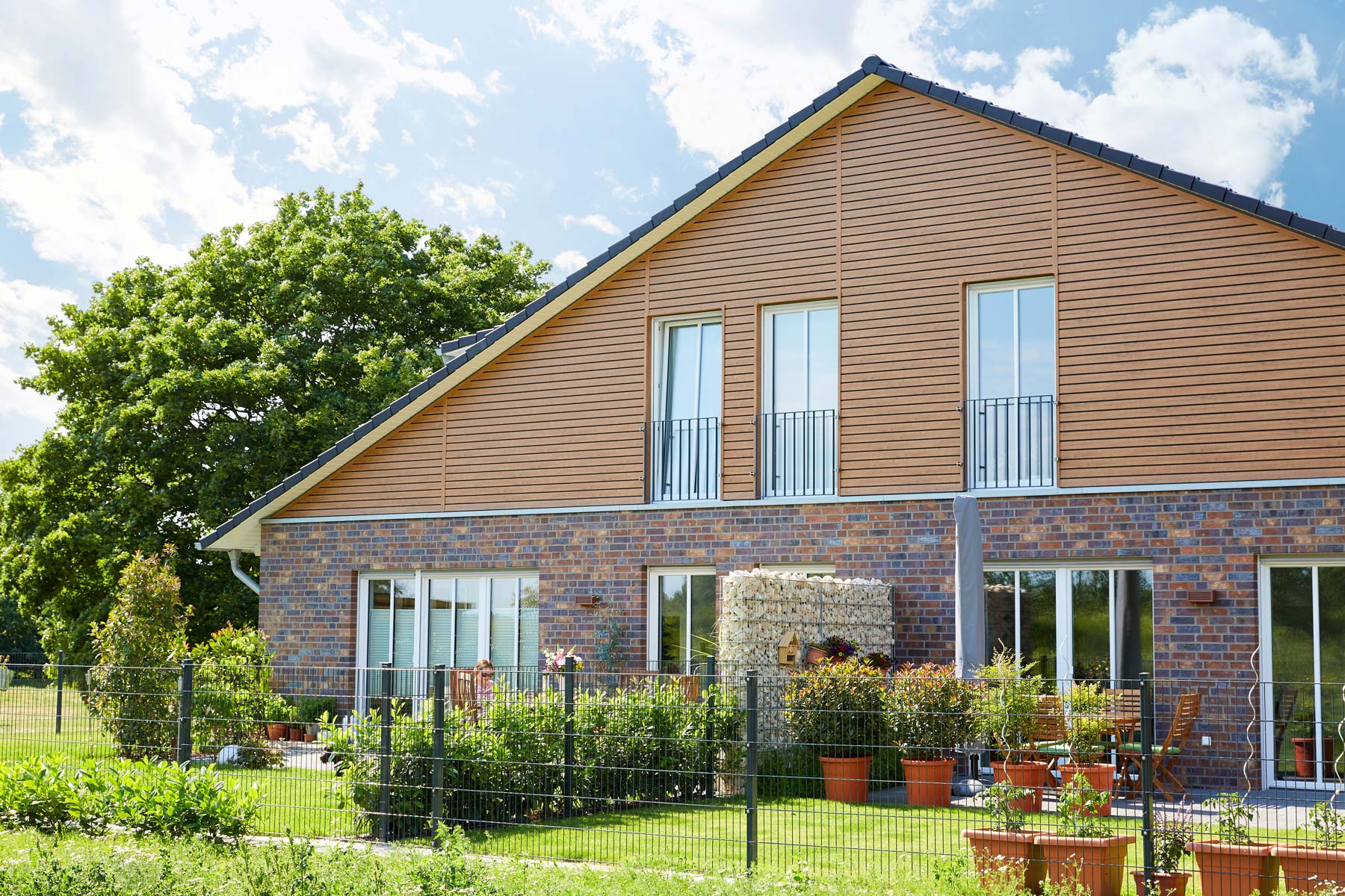 dekotrim95 hohlkammer gfk profil bonafacio oak giebel